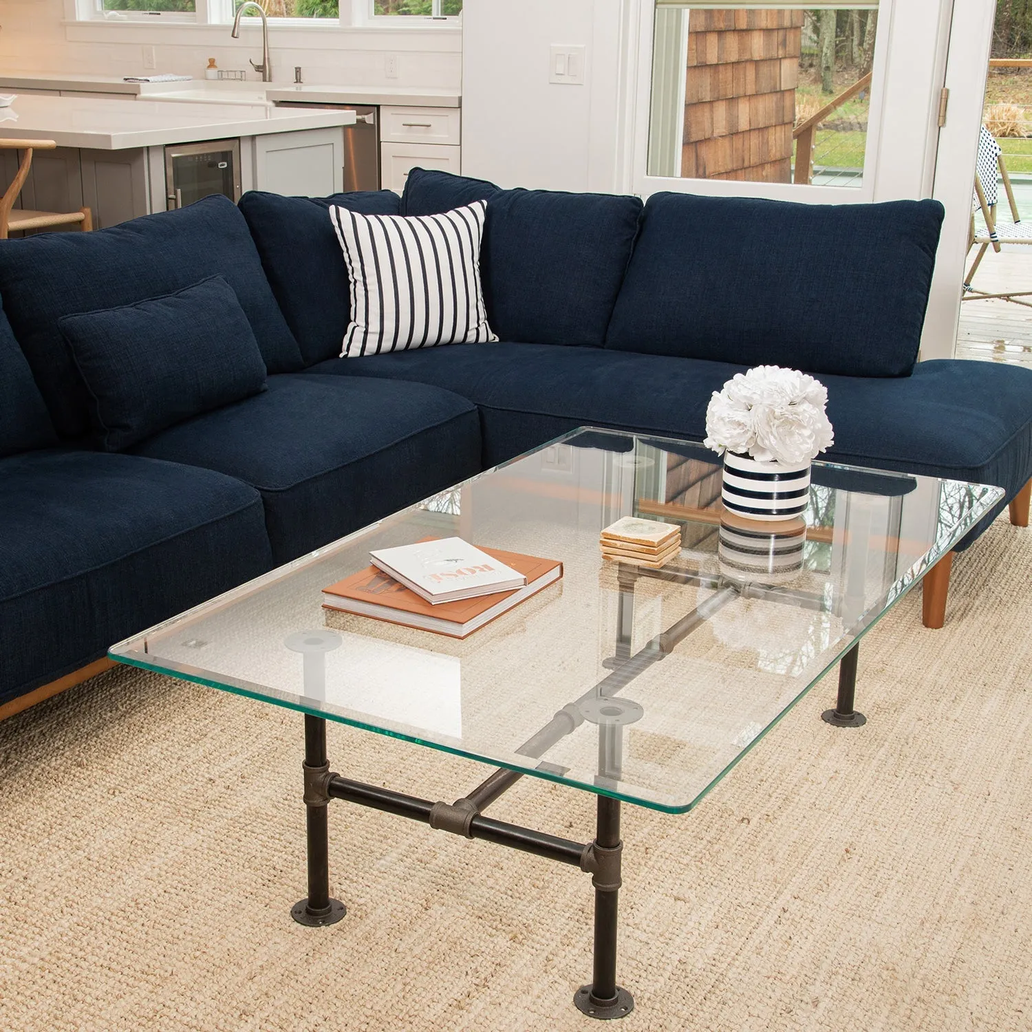 16" x 24" Rectangle Glass Table Tops