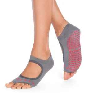 Allegro - Solid Grey Dot - Grip Socks