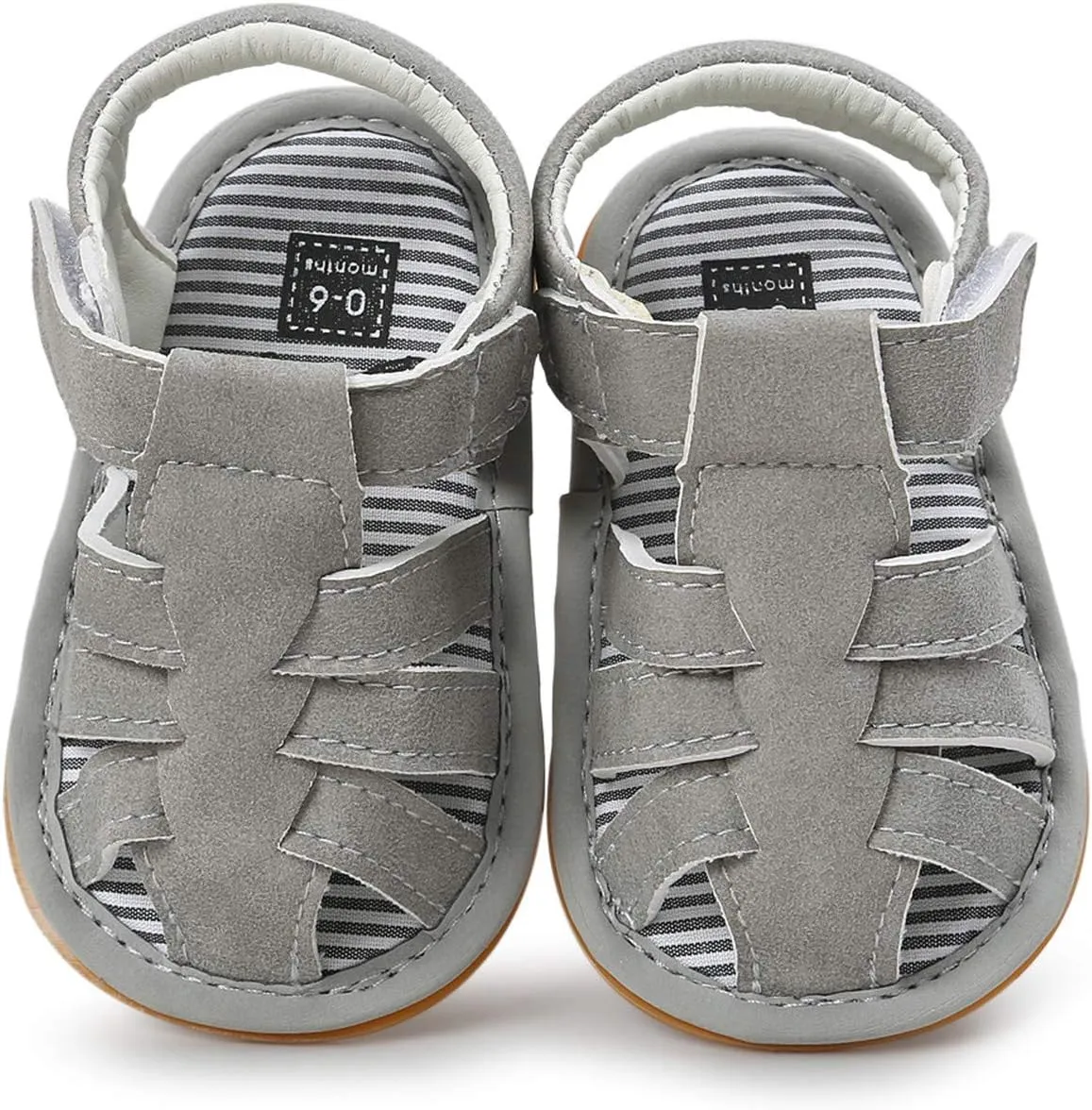 Baby Boys Girls Sandals Rubber Sole Outdoor First Walker Toddler Girls Boys Summer Shoes