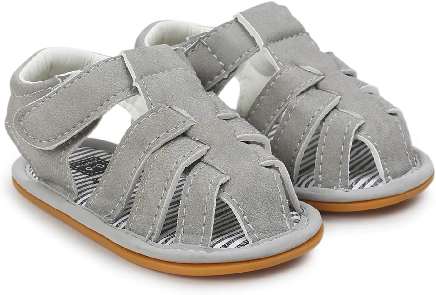Baby Boys Girls Sandals Rubber Sole Outdoor First Walker Toddler Girls Boys Summer Shoes