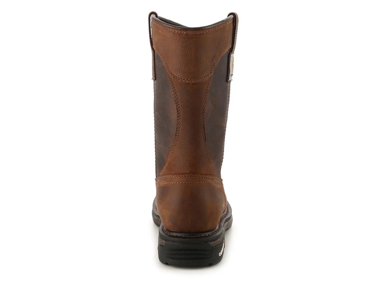 Carhartt casual boots with non-slip sole, dark brown