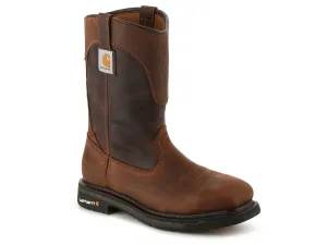 Carhartt casual boots with non-slip sole, dark brown