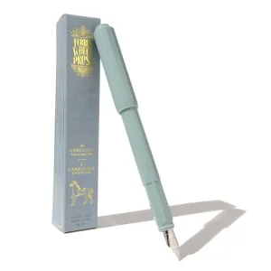 Carousel Fountain Pen - Seaside Glass (Medium)