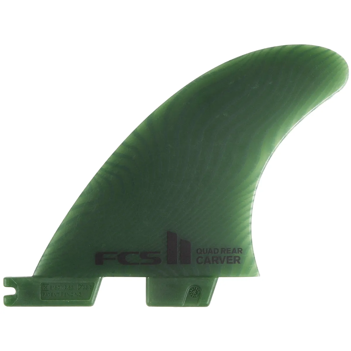 FCS II Carver Neo Glass Eco Tri-Quad Fin Set - 2023