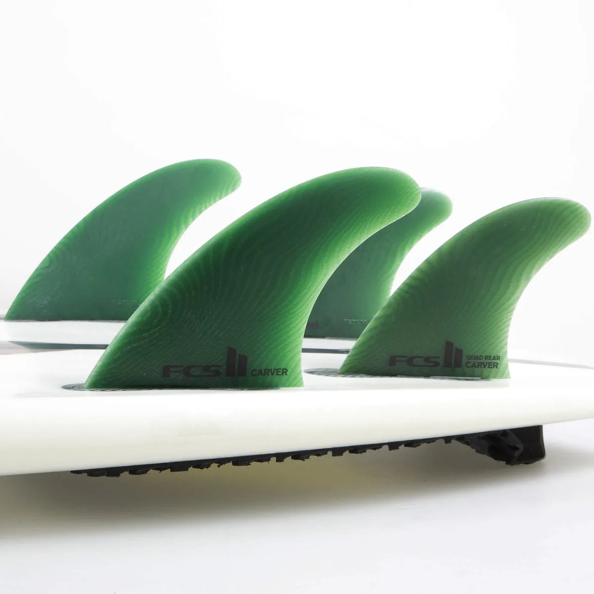 FCS II Carver Neo Glass Eco Tri-Quad Fin Set - 2023