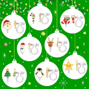 Girl Nation Holiday Clip-On Cutie Earrings