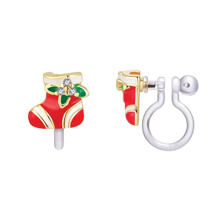 Girl Nation Holiday Clip-On Cutie Earrings