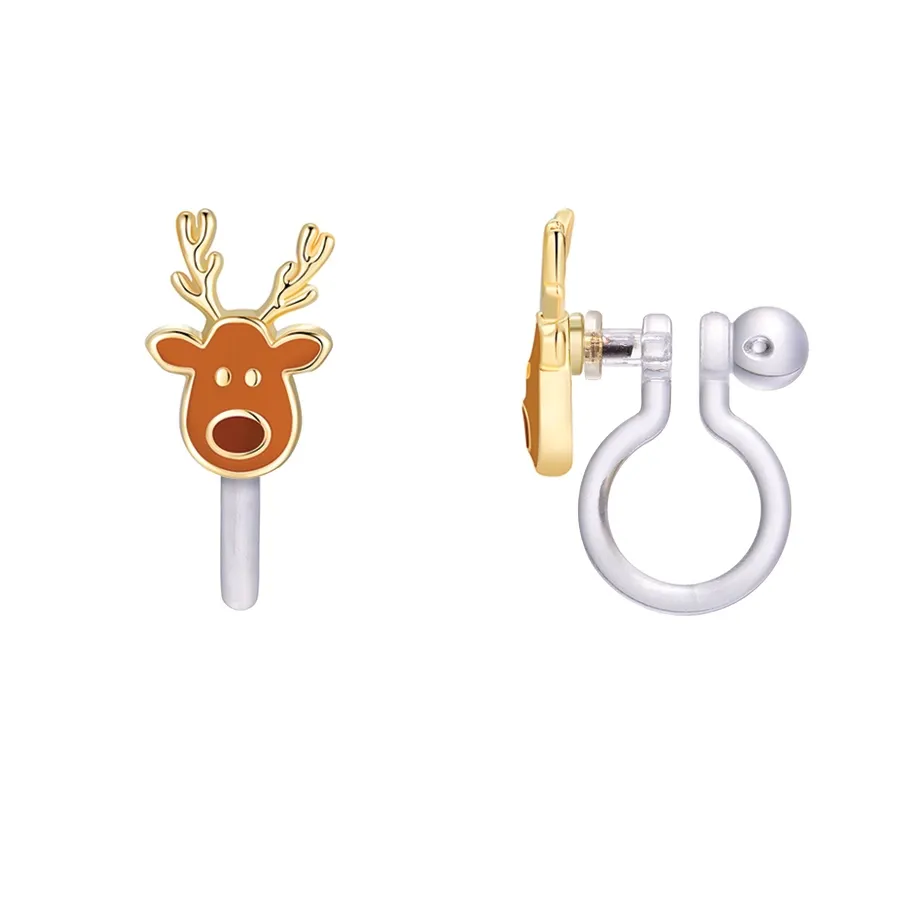 Girl Nation Holiday Clip-On Cutie Earrings