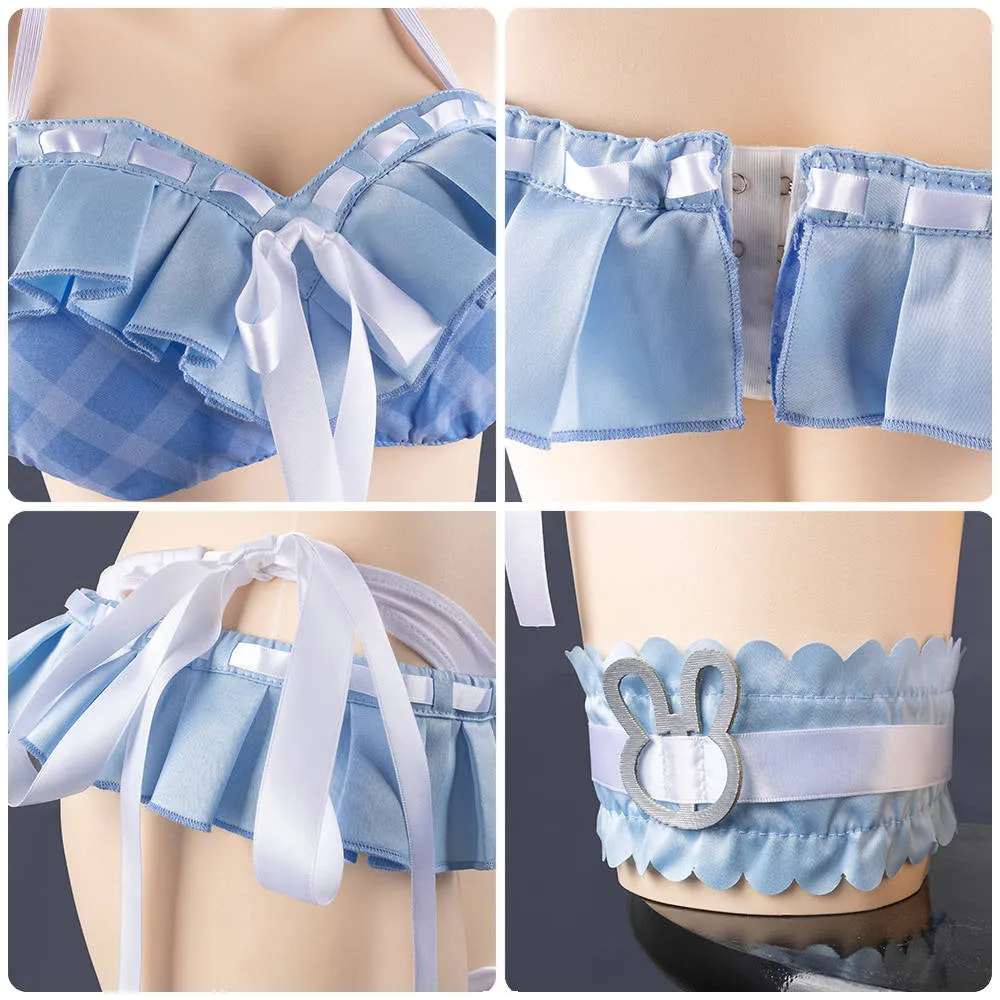 Hololive Virtual YouTuber Usada Pekora Swimsuit Cosplay Costume