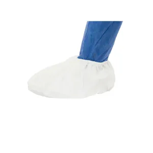 International Enviroguard MicroGuard MP 8101-L Microporous Shoe Cover, Elastic Closure, White, Large, Case of 400