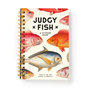 Judgy Fish Sticker Book (A Brass Monkey Sticker Book) Paperback  Sticker Book, July 11, 2023