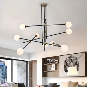 Jutland - Transformative Agile Flush Mount Chandelier
