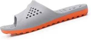 Men's slippers, bathroom non-slip, bathing slippers, hollow, large size