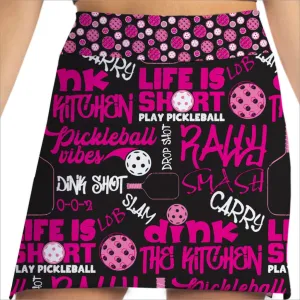 PICKLEBALL SLAM PINK SKORT