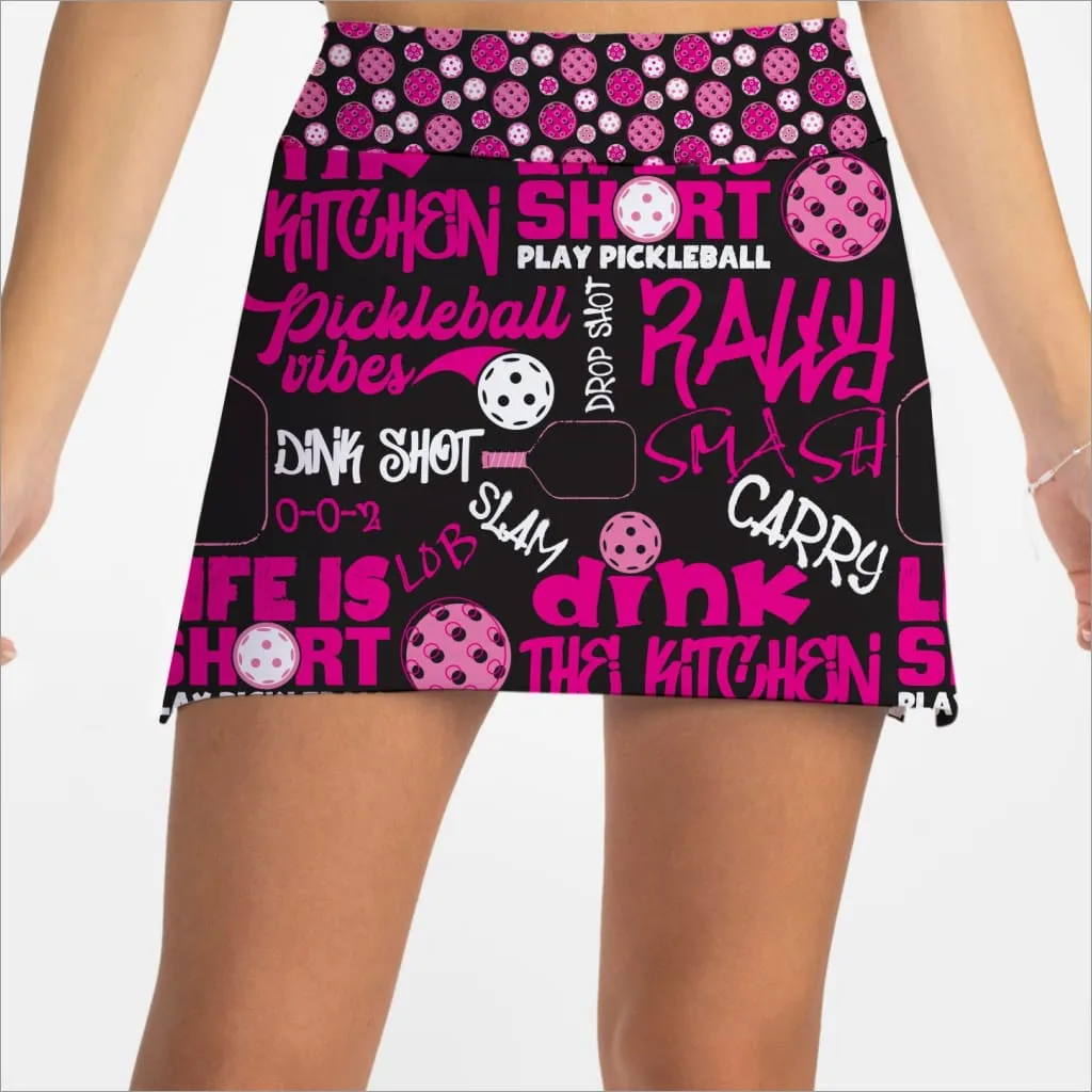 PICKLEBALL SLAM PINK SKORT