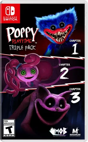Poppy Playtime Triple Pack Nintendo Switch