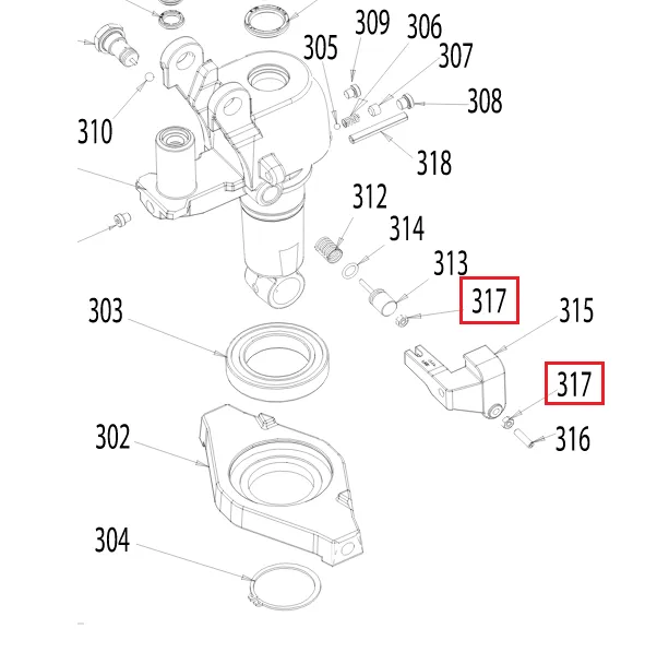 Pramac Lifter AGILE EVO Hex Nut M6 G032301