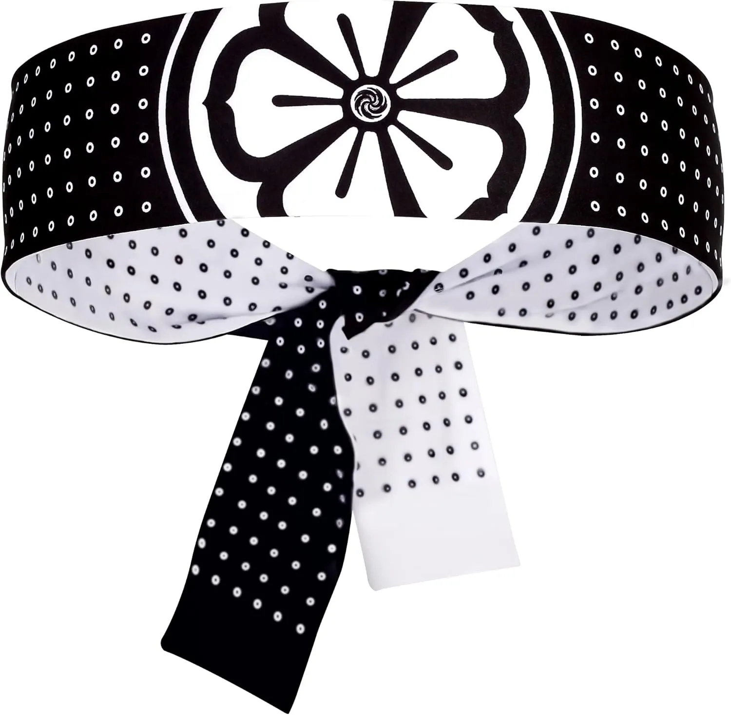 Reversible Warrior Headband, Bushido Hachimaki for Karate, Halloween, Sushi