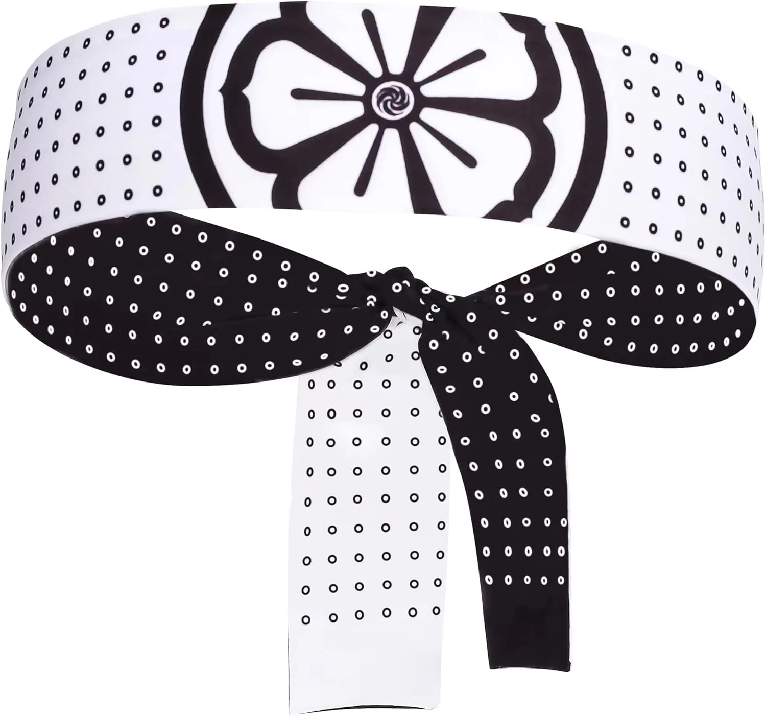 Reversible Warrior Headband, Bushido Hachimaki for Karate, Halloween, Sushi