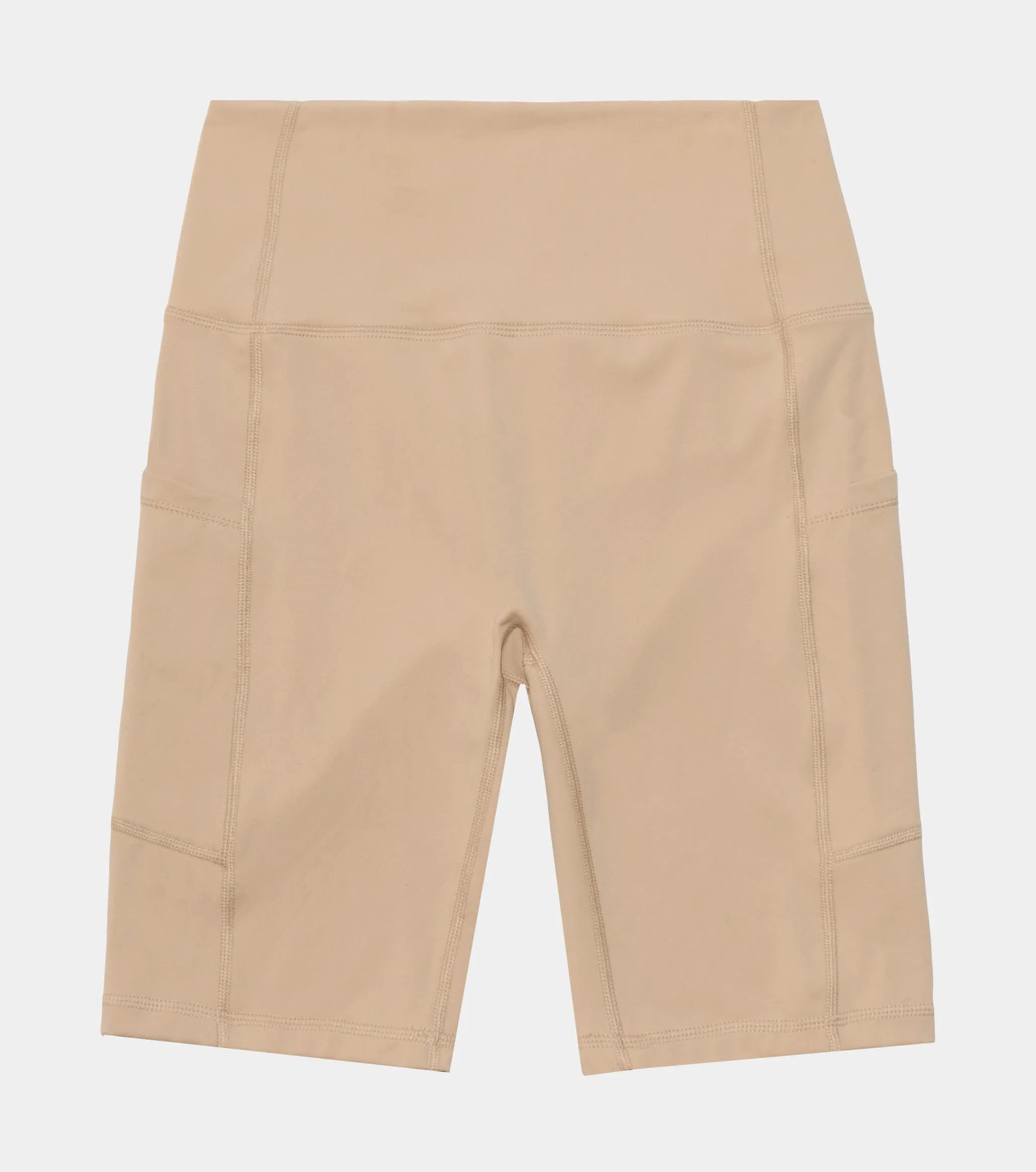 Shayla Biker Shorts Womens Shorts (Beige)