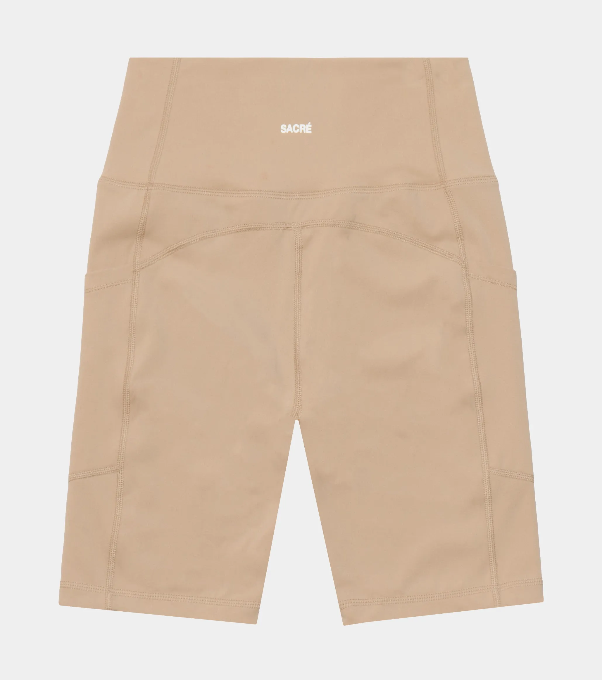 Shayla Biker Shorts Womens Shorts (Beige)