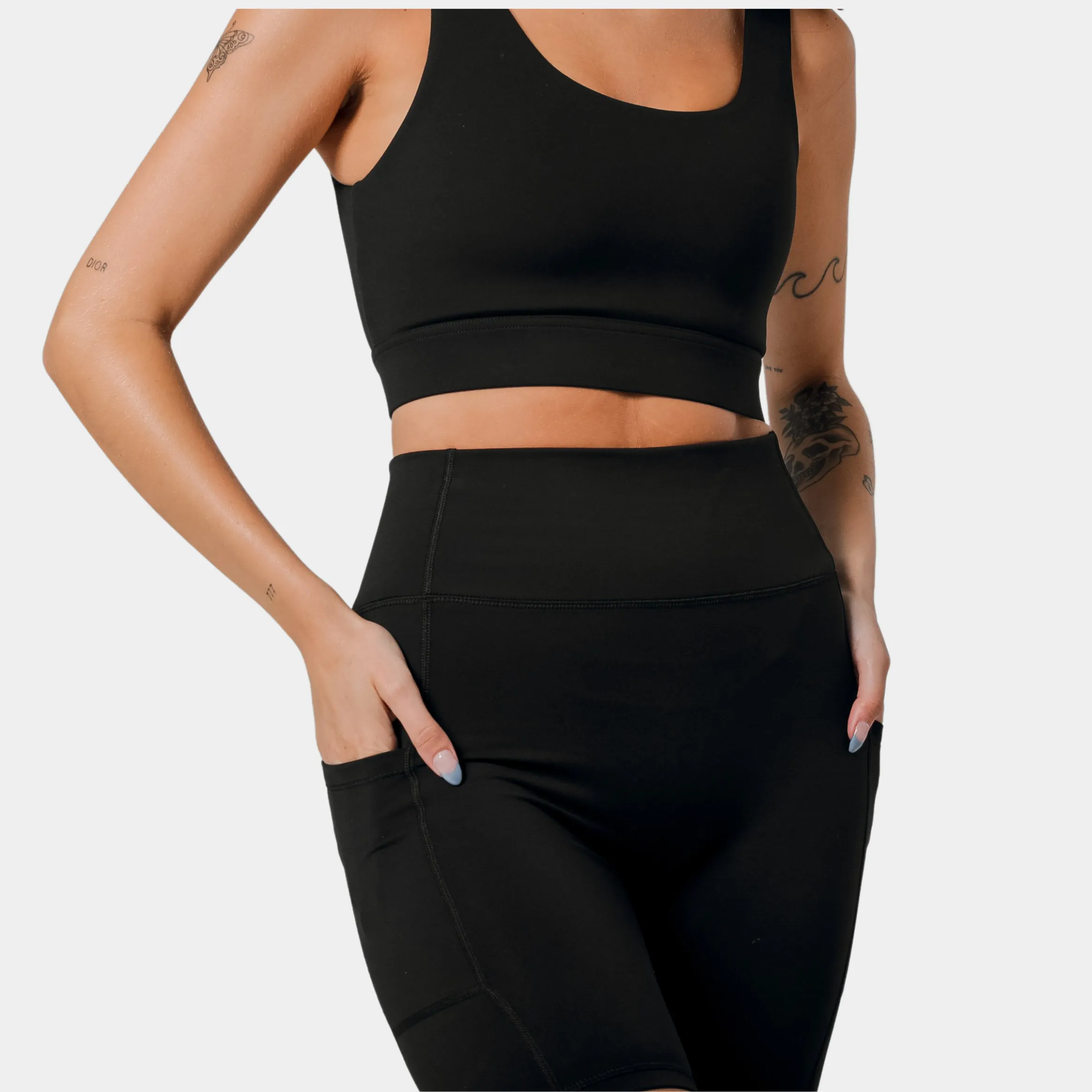 Shayla Biker Shorts Womens Shorts (Black)