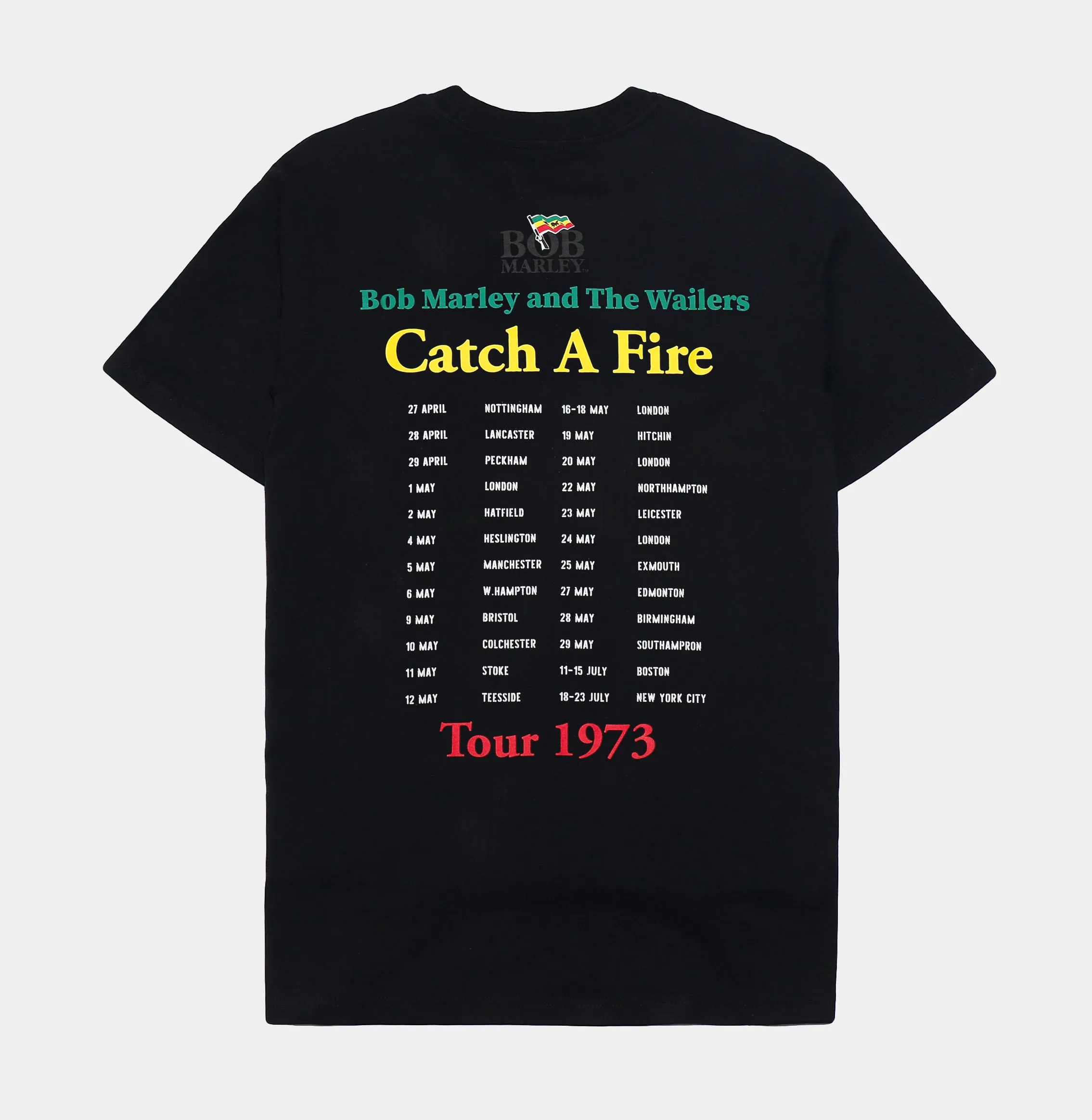 SP x Bob Marley 1973 Tour Tee Mens T-Shirt ( Black)
