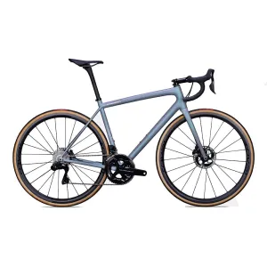 SPECIALIZED SWORKS AETHOS SW 2022 Complete Road Bike Shimano Dura Ace 9200 - Cool Grey/Chameleon Eyris Tint/Brushed Chrome