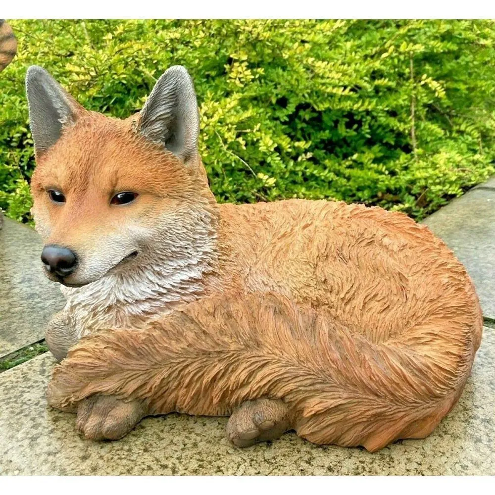 Vivid Arts 22cm Resting Fox - XRL-RFOX-D