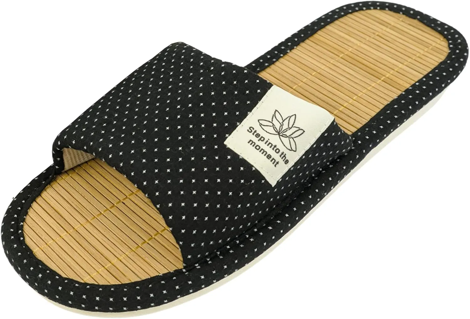 Zenley - Japanese Bamboo House Slippers for Women and Men Indoor - Organic Soft Cotton Fabric for Ultimate Comfort